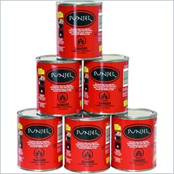 Uniflame SunJel Alcohol Fuel 24-Can Case