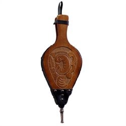 Uniflame Hand Carved Bellow in Dark Stain