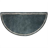 Uniflame Forest Green Hand Tufted 100% Wool Rug