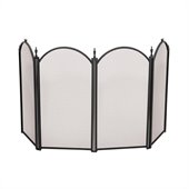 Uniflame 4 Fold 25 Inch High Mini Black Screen