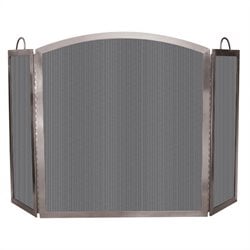 Uniflame 3 Fold Stainless Steel Screen with Handles