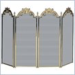 Uniflame 4 Panel Cast Solid Brass Screen