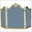 Uniflame 3 Fold Fully Cast Solid Brass Screen
