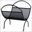 Uniflame Black Wrought Iron Log Rack