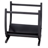 Uniflame Black Wrought Iron Log Rack