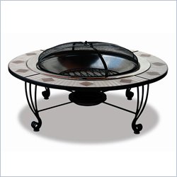 Uniflame Wood Burning Outdoor Fireplace