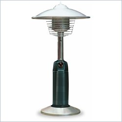 Uniflame Endless Summer Green Table Top Propane Patio Heater