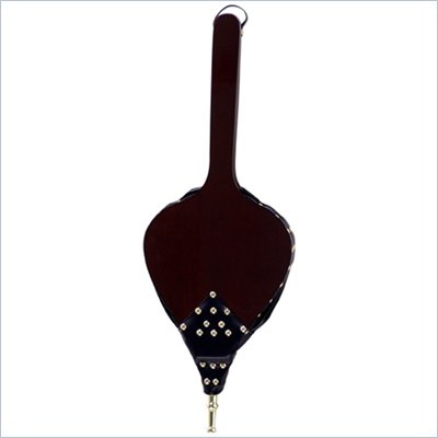 Uniflame 25 Inch Dark Stained Hand Carved Bellow