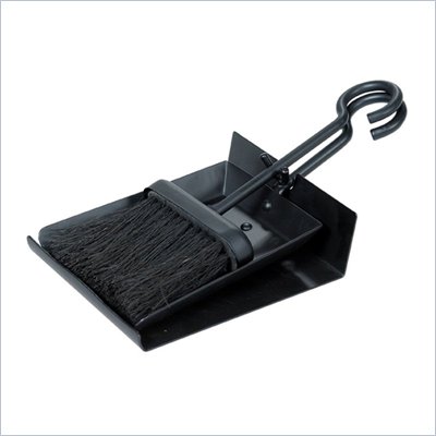 Uniflame Black Shovel And Brush Set With Pan