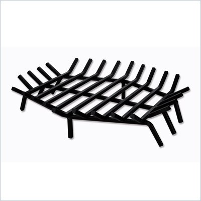 Uniflame 27 Inch Hex Shape Bar Grate for Outdoor Fireplaces