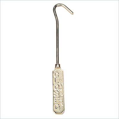 Uniflame Solid Brass Open and Close Damper Pull