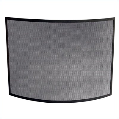 Uniflame Single Panel Curved Black Screen