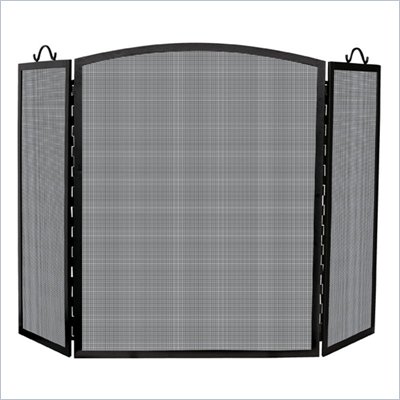 Uniflame Medium 3 Panel Olde World Iron Arch Top Screen