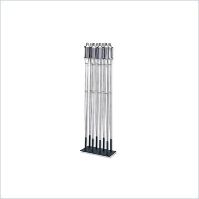 Uniflame Stainless Steel Deck Mount Patio Torches (Set of 2)