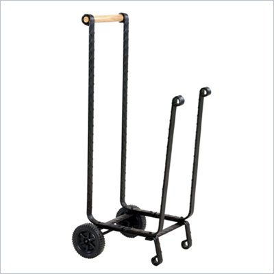 Uniflame Ring Swirl Black Log Rack