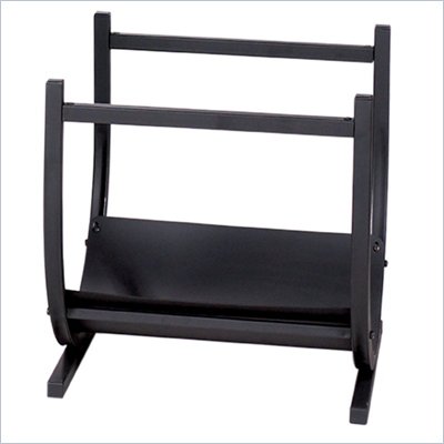 Uniflame Black Wrought Iron Log Rack