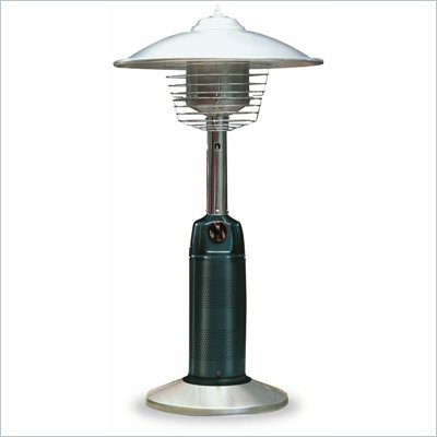 Uniflame Endless Summer Green Table Top Propane Patio Heater