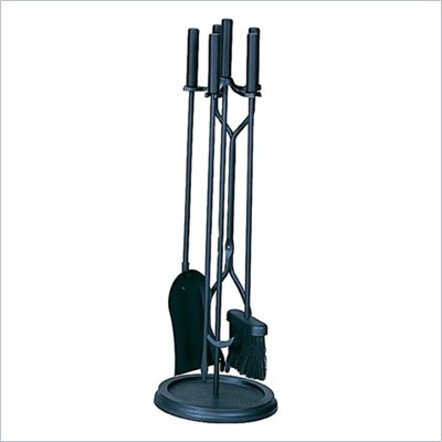 Uniflame 5 Piece Black Fireset