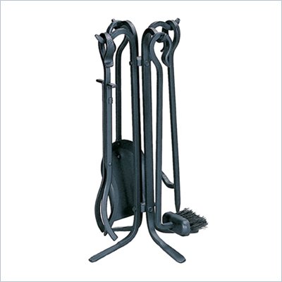 Uniflame 5 Piece Black Rustic Mini Fireset