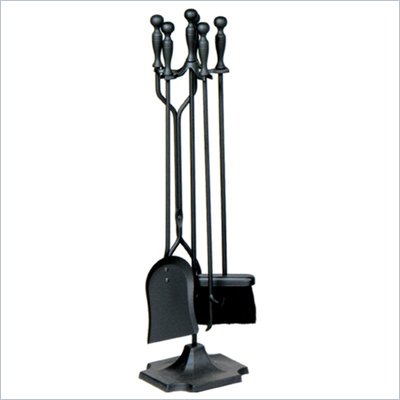 Uniflame 5 Piece Black Fireset