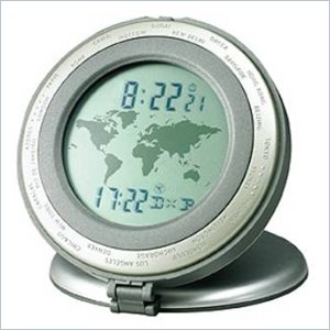 Howard Miller World Travel Alarm Clock