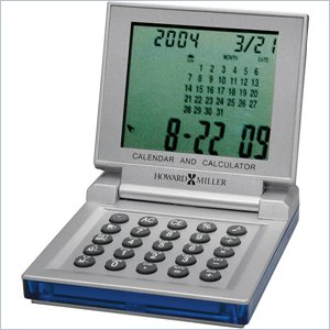 Howard Miller EZ-Blue Travel Alarm Clock