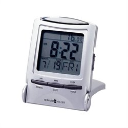 Howard Miller Distant Time Traveler Folding Alarm Clock