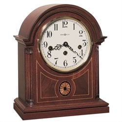 Howard Miller Barrister Key Wound Mantel Clock by Howard Miller