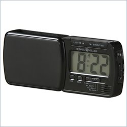 Howard Miller Blackstone Travel Alarm Table Top Clock
