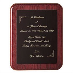 Howard Miller Commemorative I Plaque