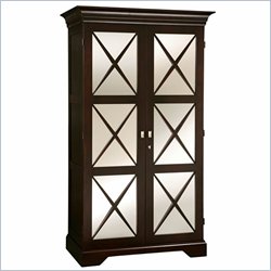 Howard Miller New York Loft Hide-A Bar Wine Cabinet by Howard Miller