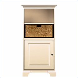 Howard Miller Ty Pennington Ella Storage Cabinet in Antique Vanilla and Bronze