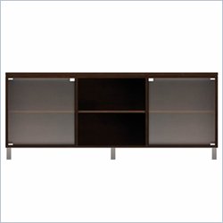 Howard Miller Ty Pennington Lucy TV Console with 3 Doors in Espresso
