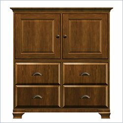 Howard Miller Ty Pennington James Storage Cabinet in Saratoga Cherry