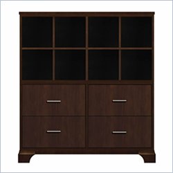 Howard Miller Ty Pennington James Storage Cabinet with Shelf in Espresso