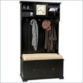 Howard Miller Ty Pennington Signature Hallway Organizer in Worn Black