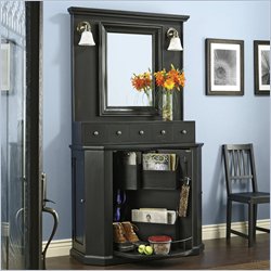 Howard Miller Ty Pennington Entry Organizer in a Worn Black
