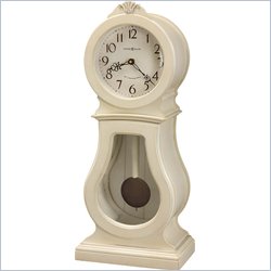 Howard Miller Audrey 84th Anniversary Edition Mantel Clock in Coconut