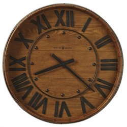Howard Miller Ty Pennington Wine Barrel Gallery Wall Clock Finish