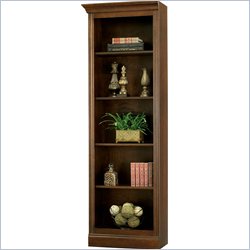 Howard Miller Ty Pennington Oxford Bookcase Left Return in Saratoga Cherry