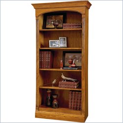 Howard Miller Ty Pennington Large Alexandria Bookcase in Legacy Oak