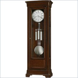 Howard Miller Fulton Grandfather Clock in Cherry Bordeaux Finish