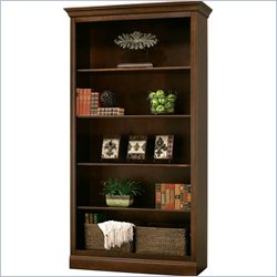Howard Miller Ty Pennington Oxford Bookcase Center in Saratoga Cherry