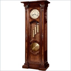 Howard Miller Linden Grandfather Clock in Tuscany Cherry Finish