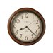 Howard Miller Talon Wall Clock In Brown Cherry Finish