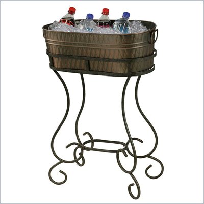 Howard Miller Entertainment Copper-Plated Steel Beverage Tub