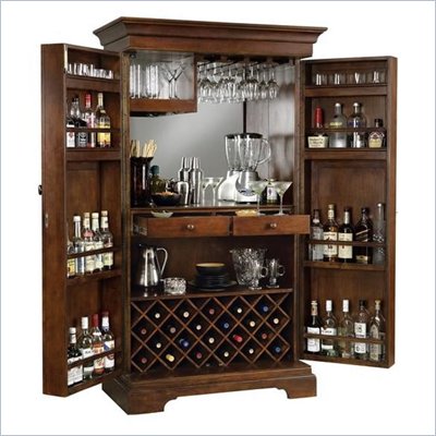 Howard Miller Sonoma Hide A Home Bar in Americana Cherry