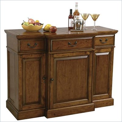 Howard Miller Shiraz Hide A Home Bar in Dark Wood
