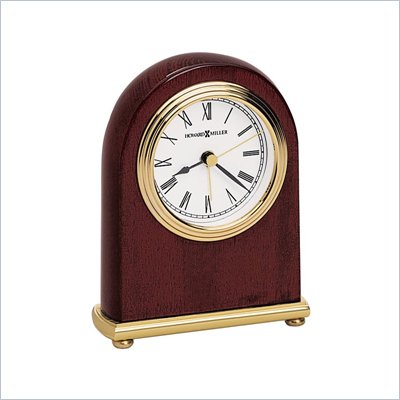 Howard Miller Rosewood Arch Mantel Clock