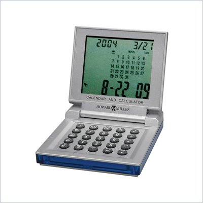 Howard Miller EZ-Blue Travel Alarm Clock